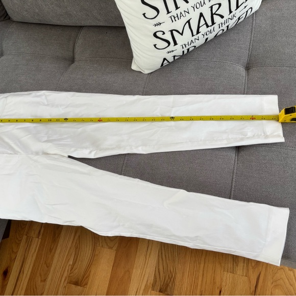 Limited 4P bright white comfortable pants - Picture 5 of 6